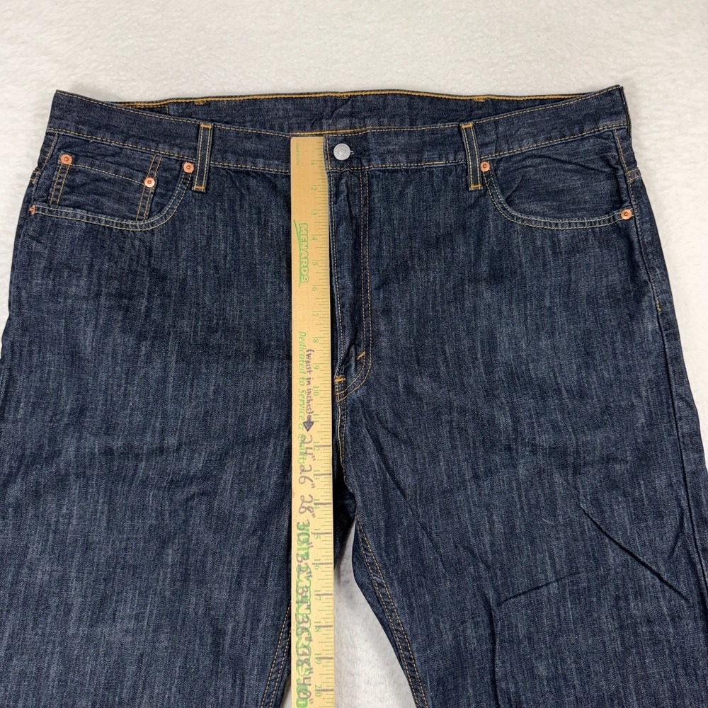 Levis 569 Loose Straight Jeans Mens 44x30 (44x27) Blue Baggy Relaxed Fit Denim - Picture 3 of 12